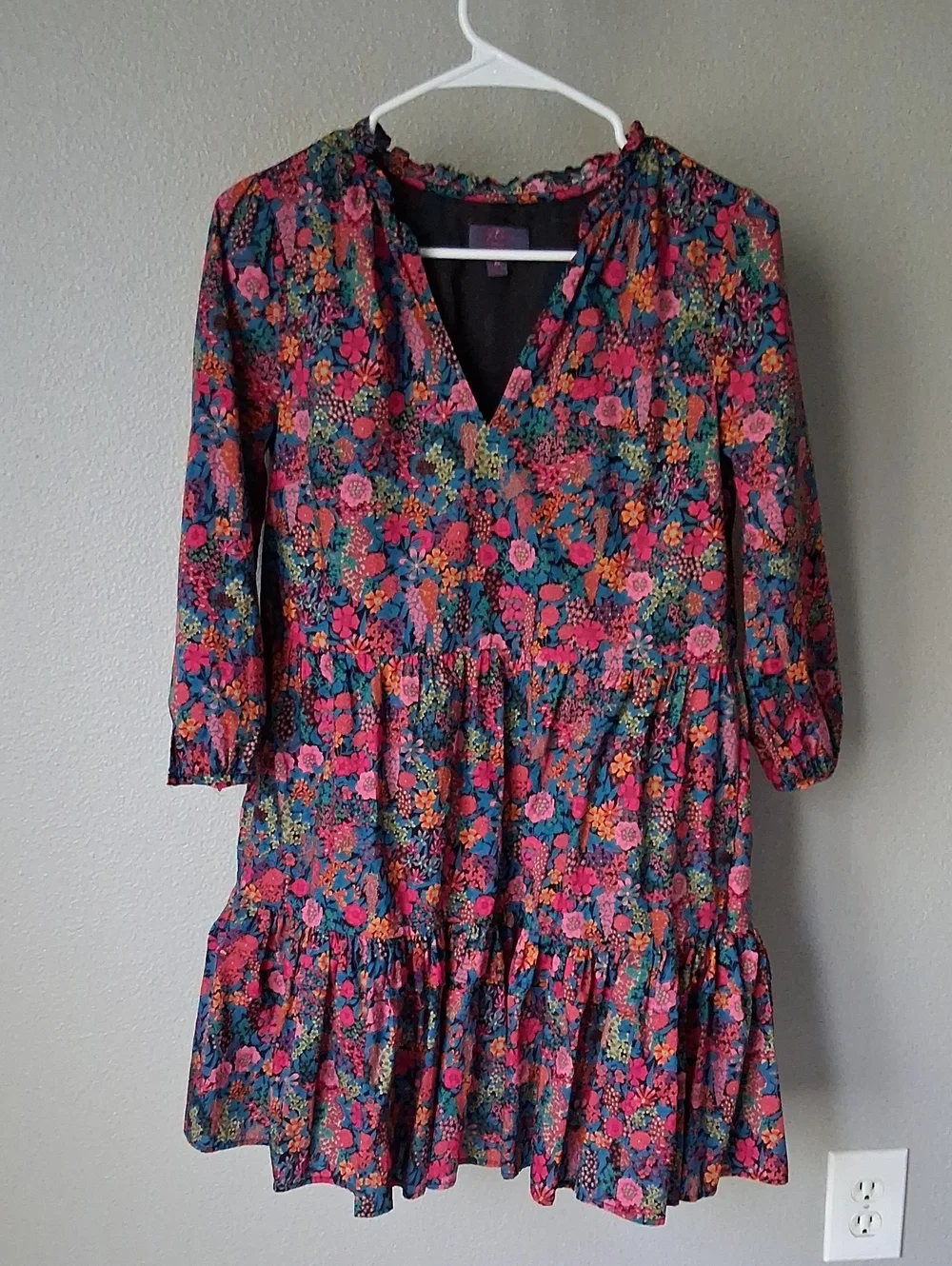 J.crew liberty Floral Dress Size Small Petite